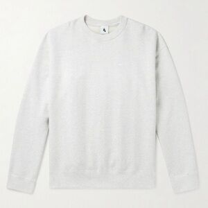 Nike White Crewneck Sweater